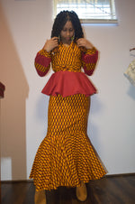 Load image into Gallery viewer, 2020 Cowrie 2 piece set(top and skirts sold separately)
