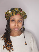 Load image into Gallery viewer, Juniper Hoops &amp; Headwrap set
