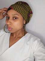 Load image into Gallery viewer, Juniper Hoops &amp; Headwrap set
