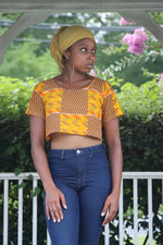 Load image into Gallery viewer, Marigold Crop top
